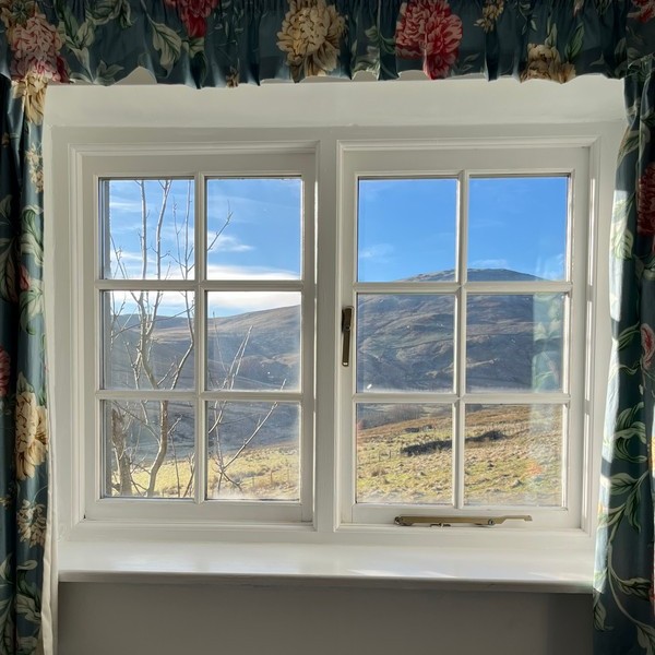 View from the bedroom window